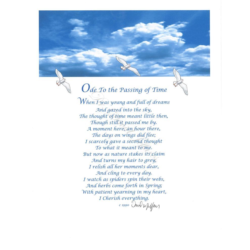 Ode to The Passing of Time Graphic Print